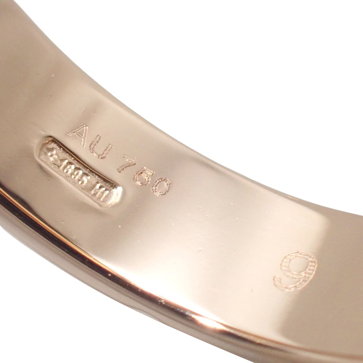 アイコン クローバー リング ピンクゴールド K18PG 3.6g