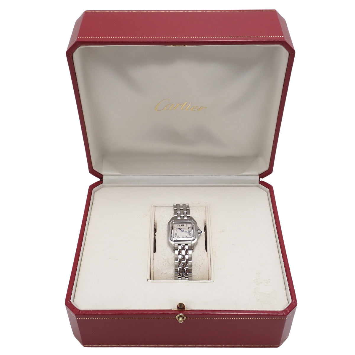 Panthère SM W25033P5 SS White Quartz Ladies