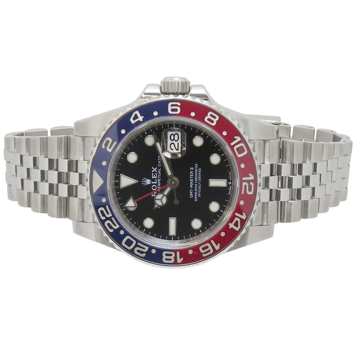 GMTマスター2 126710BLRO SS ランダム番 ブラック 自動巻き メンズ