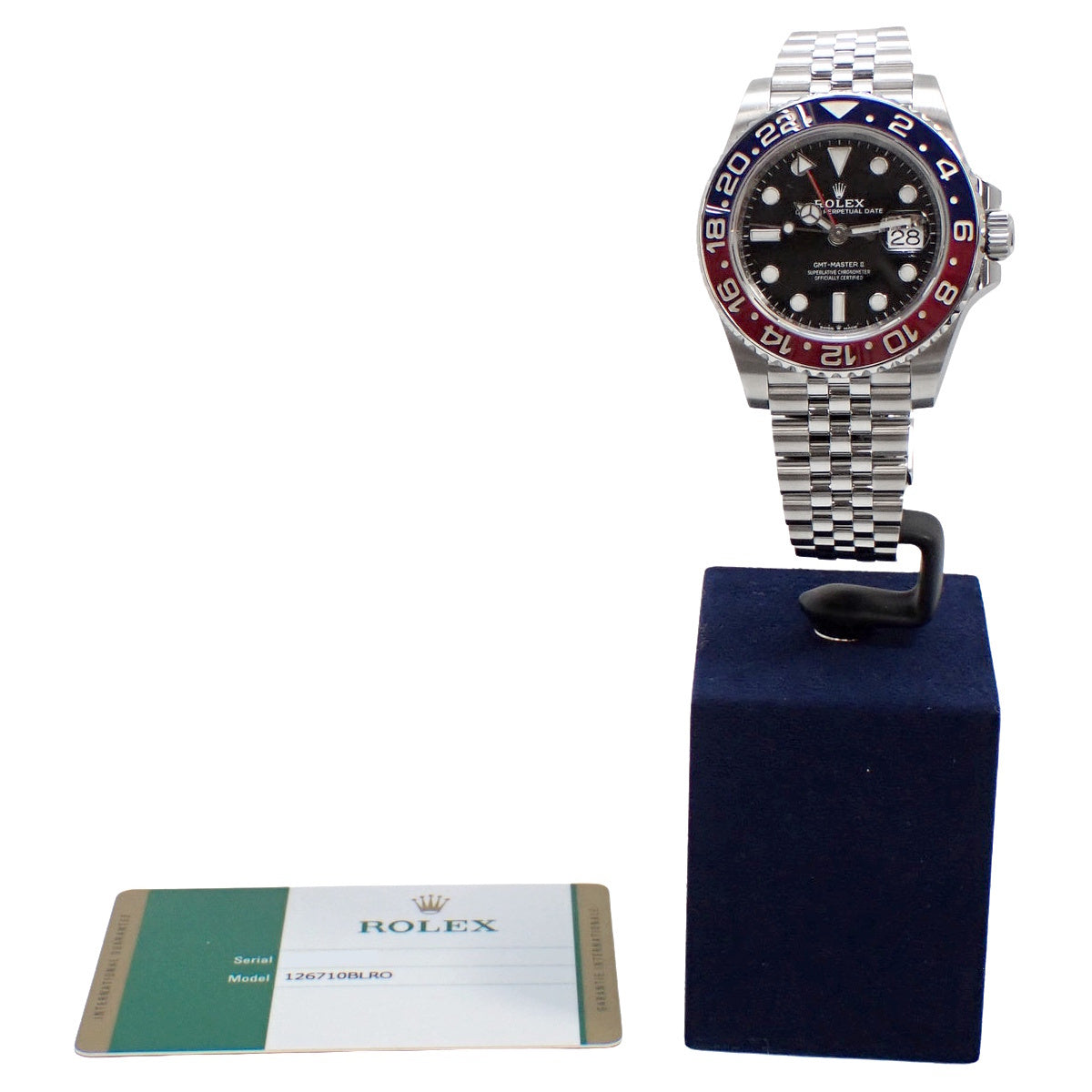 GMTマスター2 126710BLRO SS ランダム番 ブラック 自動巻き メンズ