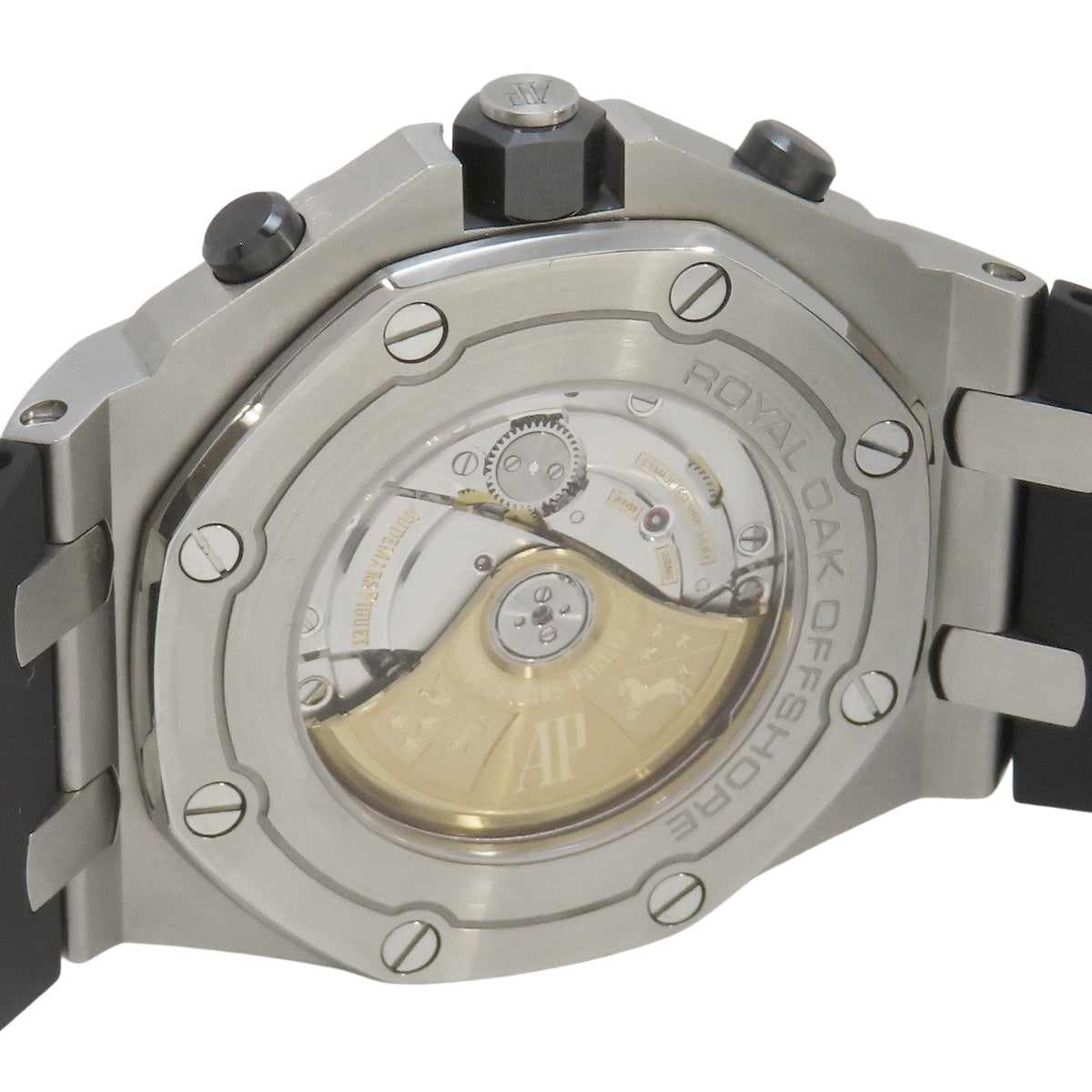 ロイヤルオーク オフショアクロノ 26470ST.OO.A028CR.01 SS/ラバー ブラック/ブルー 自動巻き メンズ