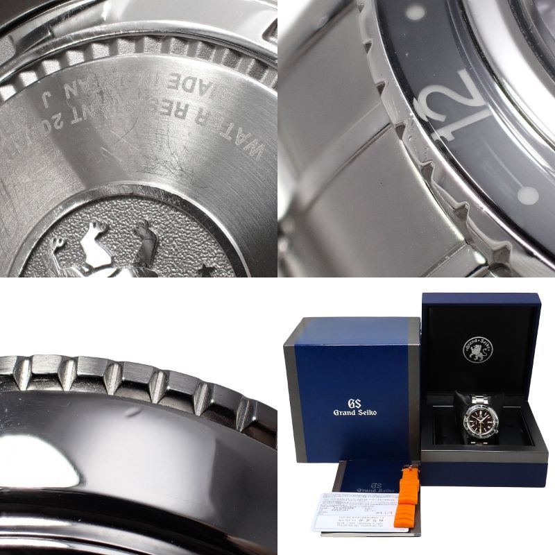 スポーツコレクション 600本限定 SBGE245 SS ワインレッド スプリングドライブ メンズ