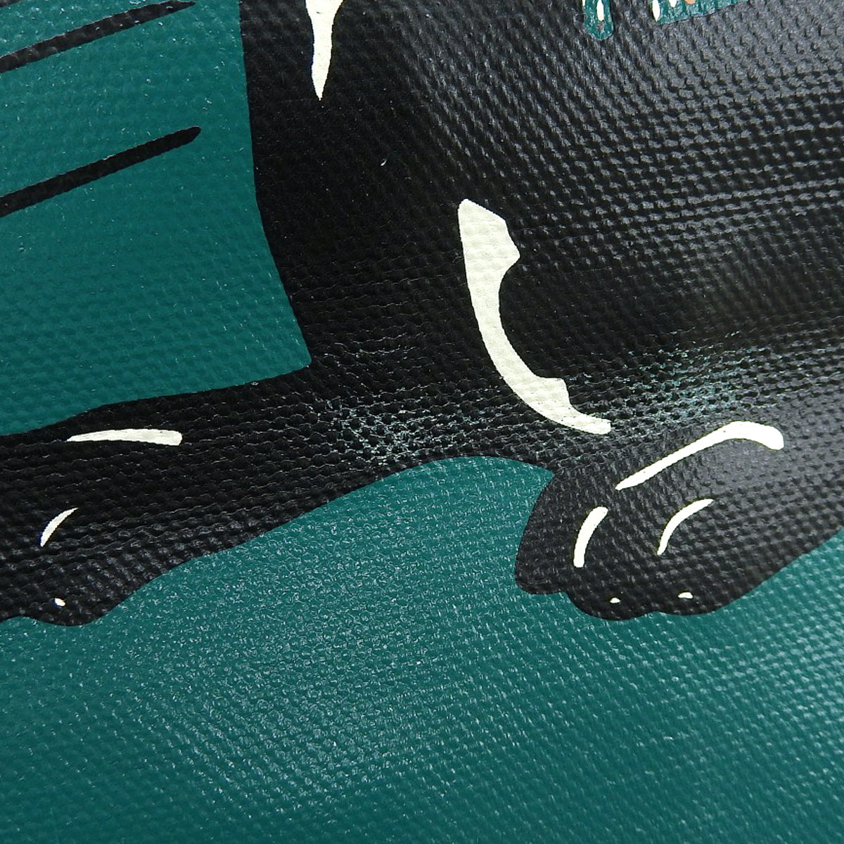 ヴィレットMM PVCコーティングキャンバス カーフ グリーン