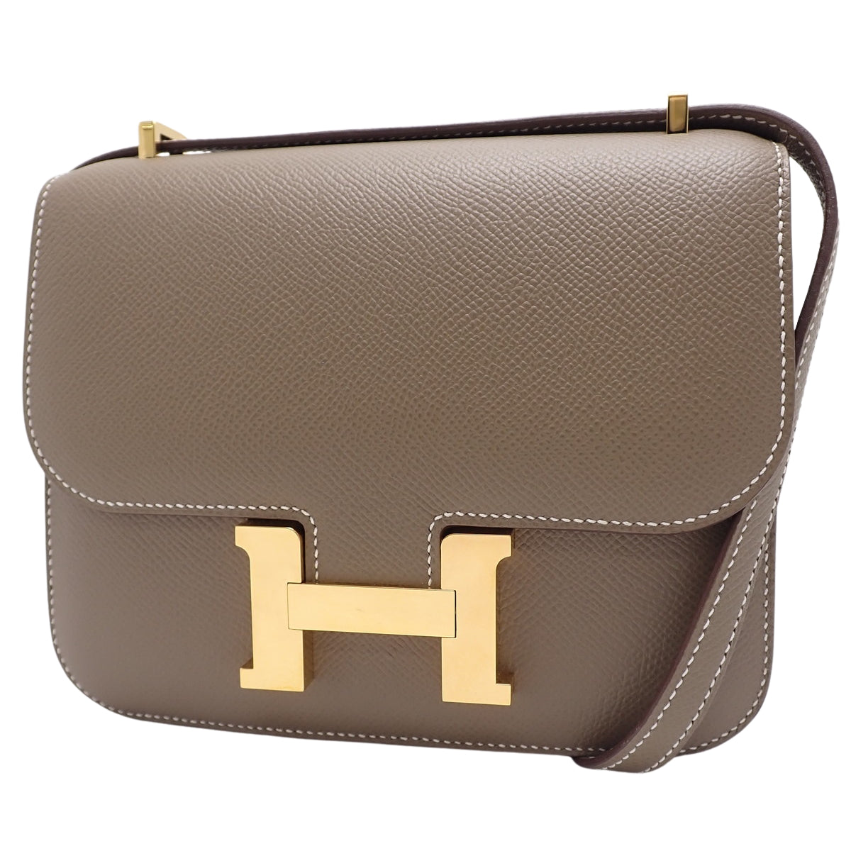 コンスタンス3 ミニ ヴォーエプソン エトゥープ/エトープ ゴールド金具 Z刻印