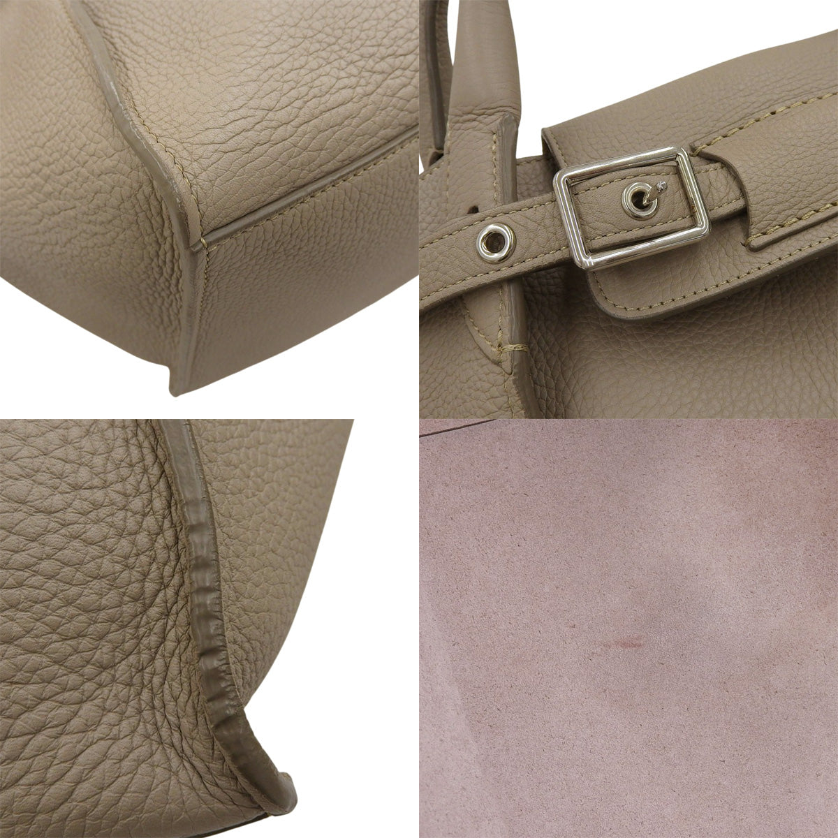 Small Big Bag in Light Taupe Leather (189313A4U.18LT)