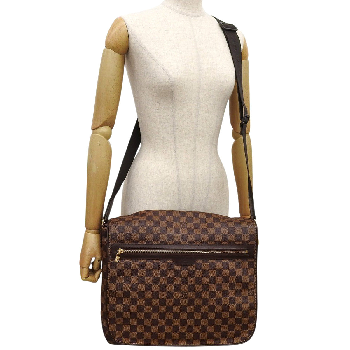 ダミエ スペンサー ダミエキャンバス ブラウン N58021