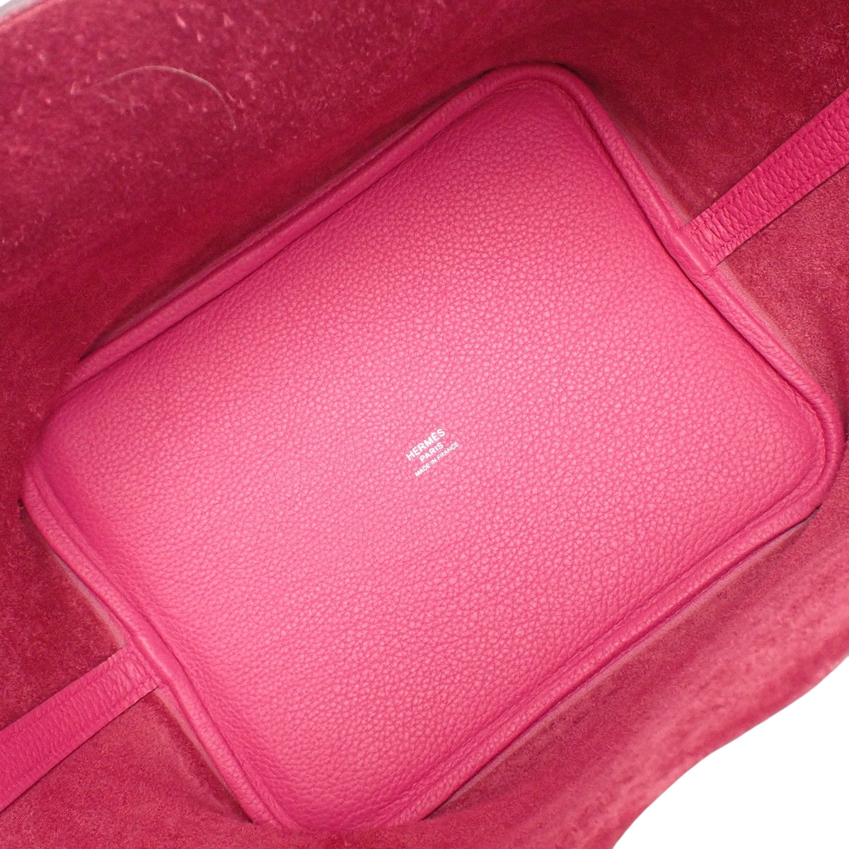 ピコタンロックMM トリヨンモーリス パラジウム金具 ローズショッキング U刻印