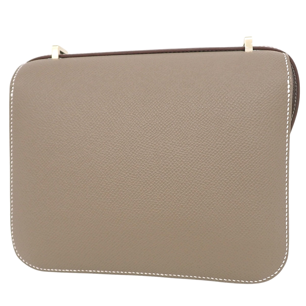 コンスタンス3 ミニ ミロワール ヴォーエプソン エトゥープ/エトープ シャンパンゴールド金具 K刻印