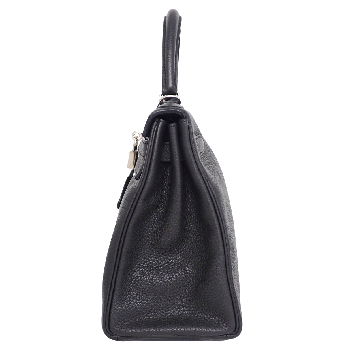 ケリー28 (内縫い) トリヨンクレマンス パラジウム金具 プロン シルバー金具 X刻印