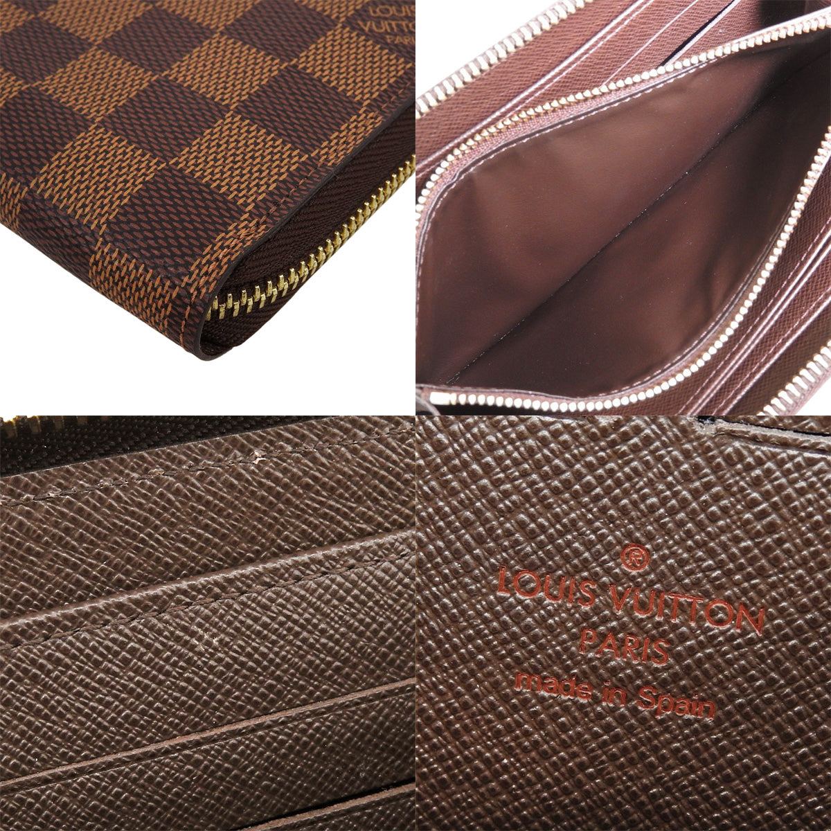 ダミエ・エベヌ ジッピー・ウォレット N60015