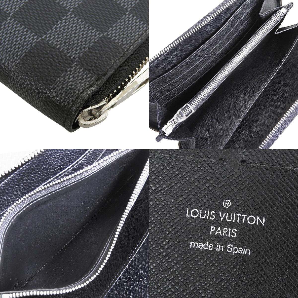 Damier Graphite Zippy Organizer N63077