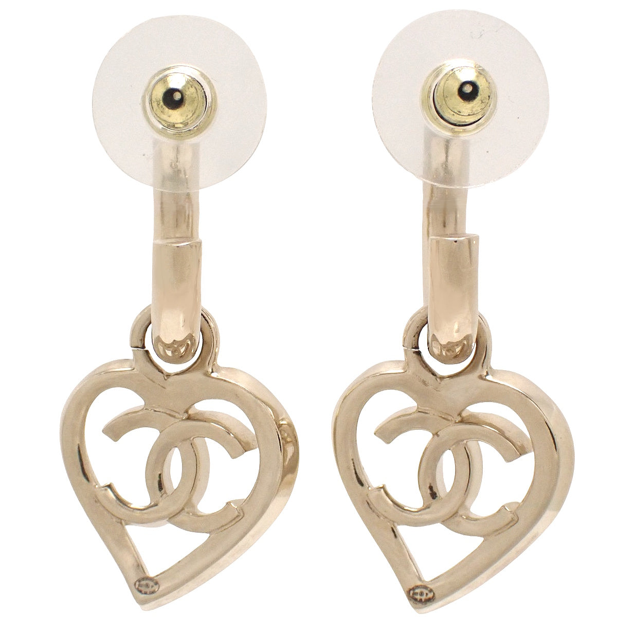 ココマーク ハートピアス メタル(GP)