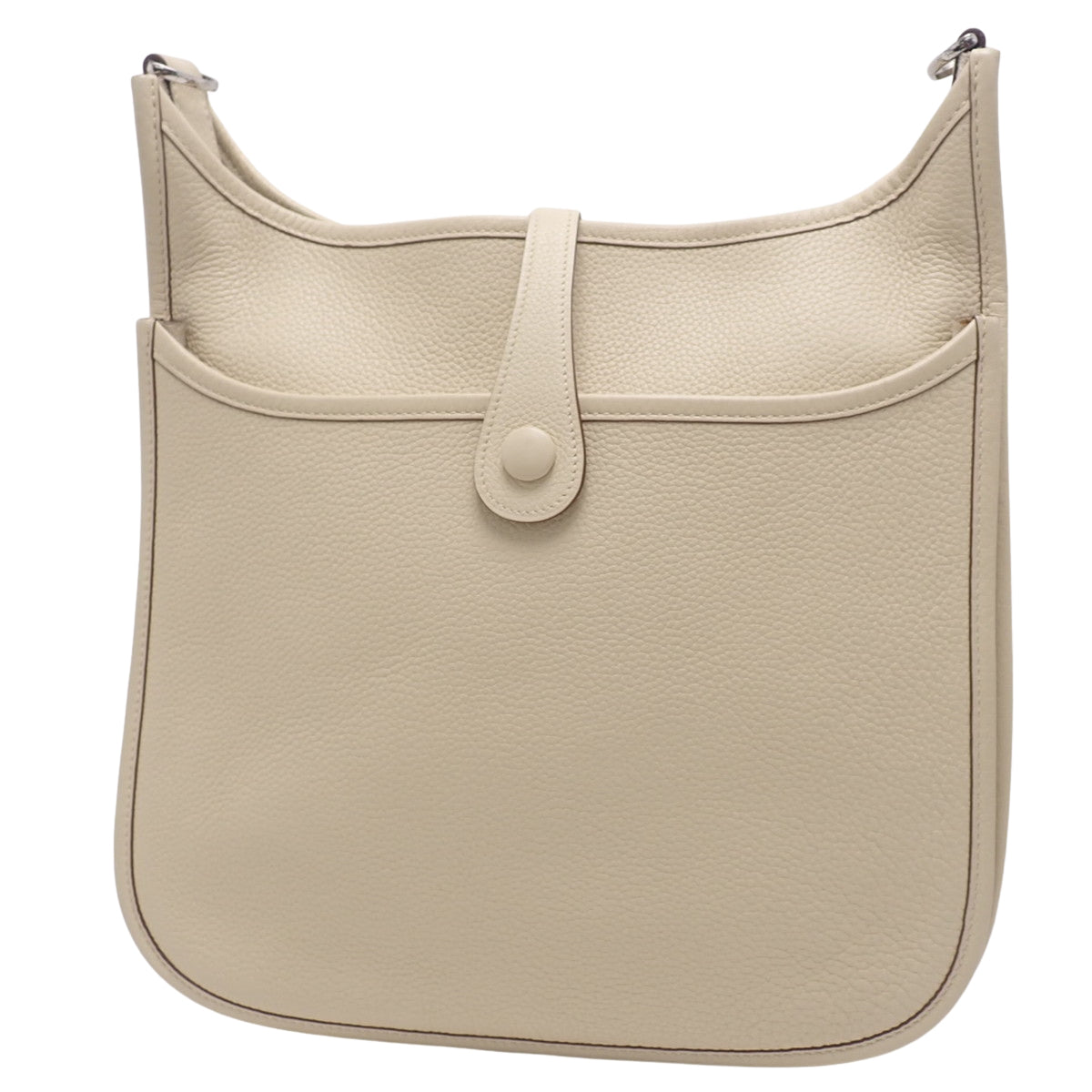 Evelyn 2PM Taurillon Clemence Parchemin Silver Hardware K Stamp