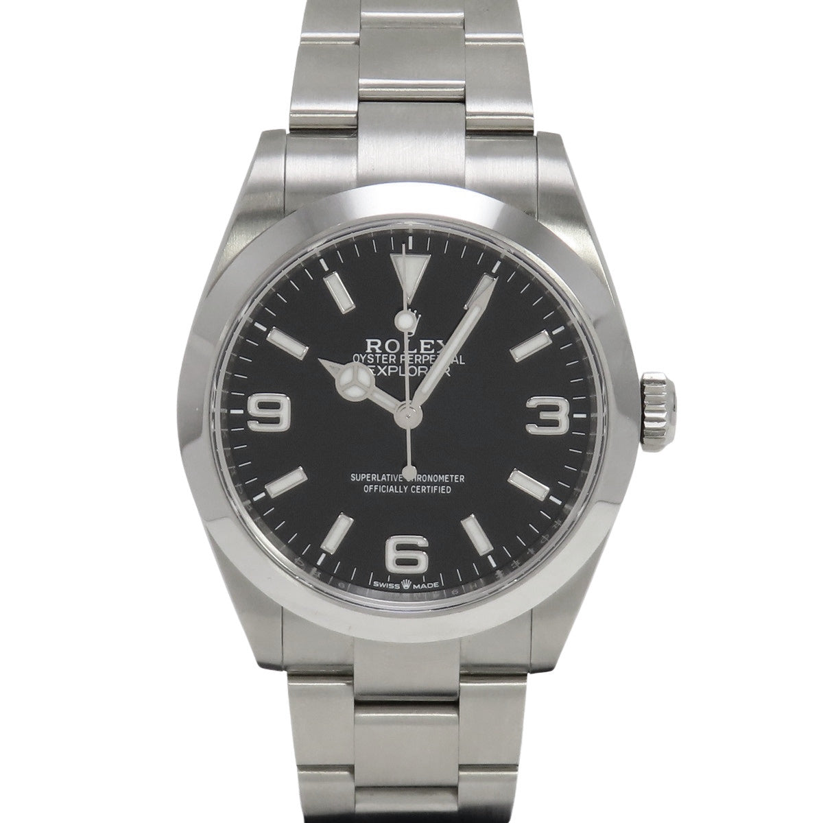 エクスプローラー1 224270 SS ランダム番 ブラック 自動巻き メンズ