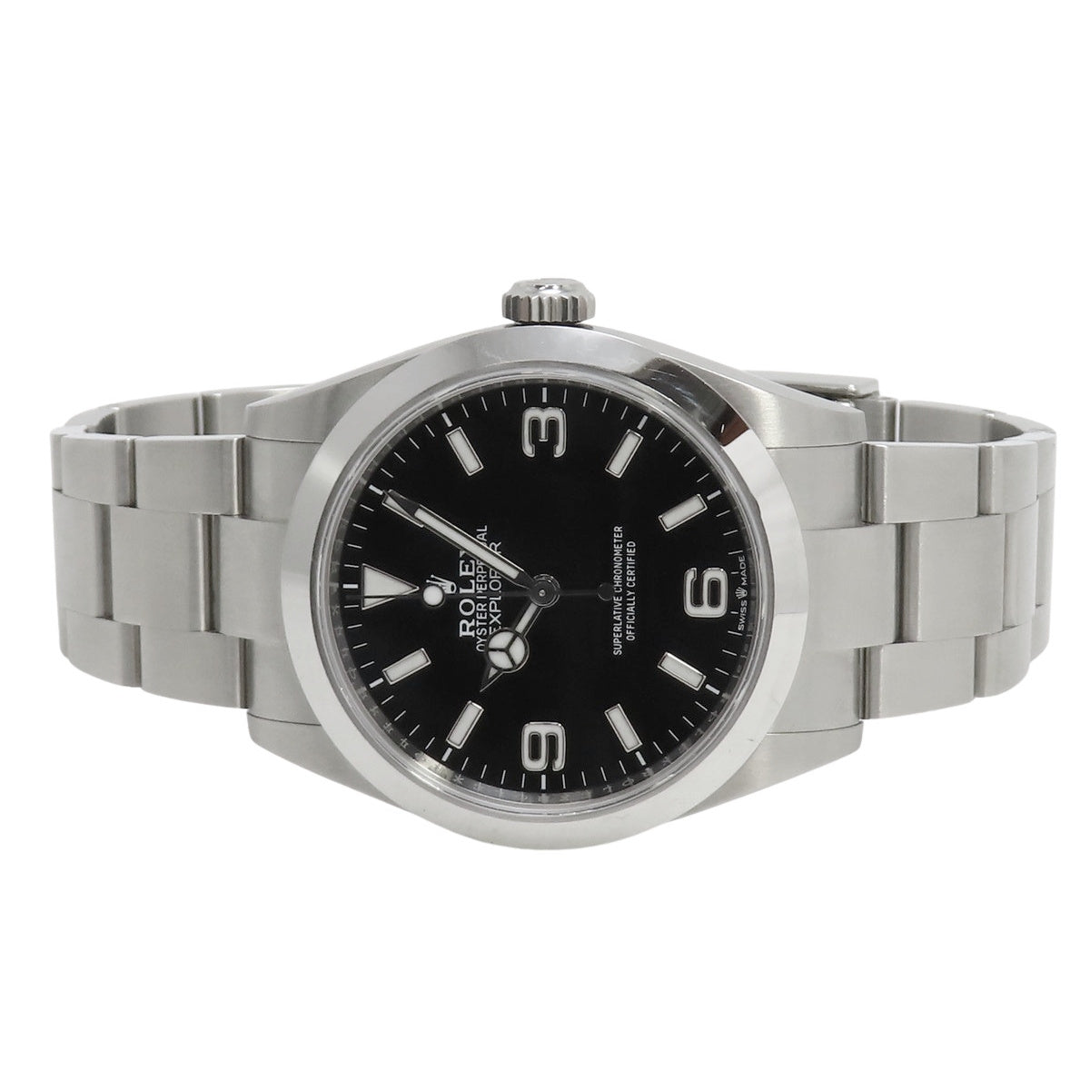 エクスプローラー1 224270 SS ランダム番 ブラック 自動巻き メンズ