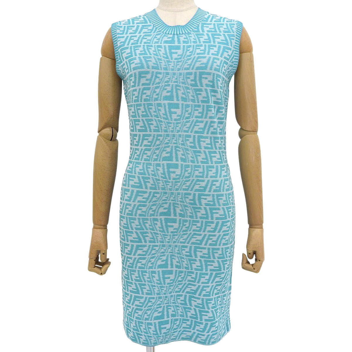 Fendi X Sarah Coleman ノースリーブ ニットワンピース 2021年 42