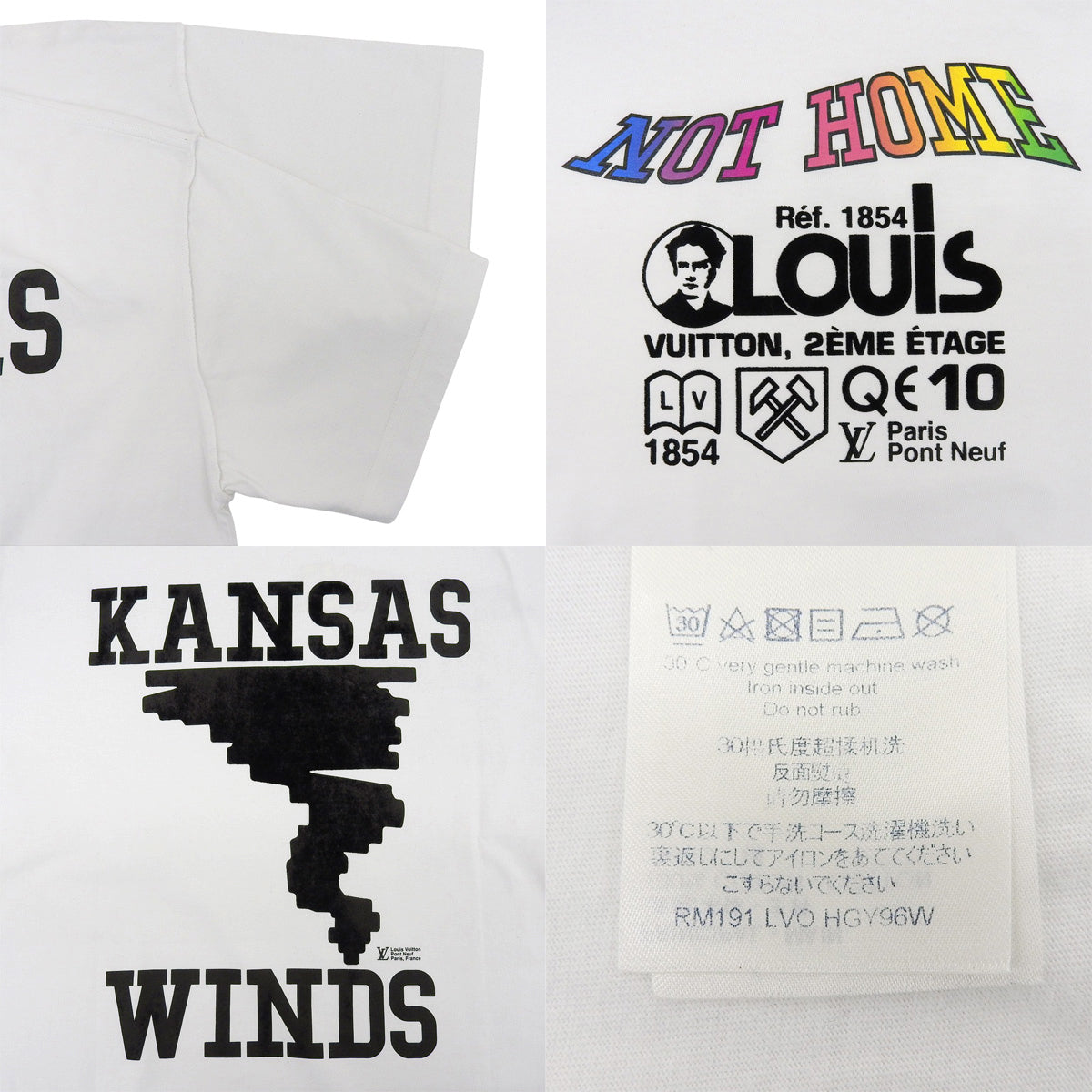 カンザス ウィンド Tシャツ S RM191