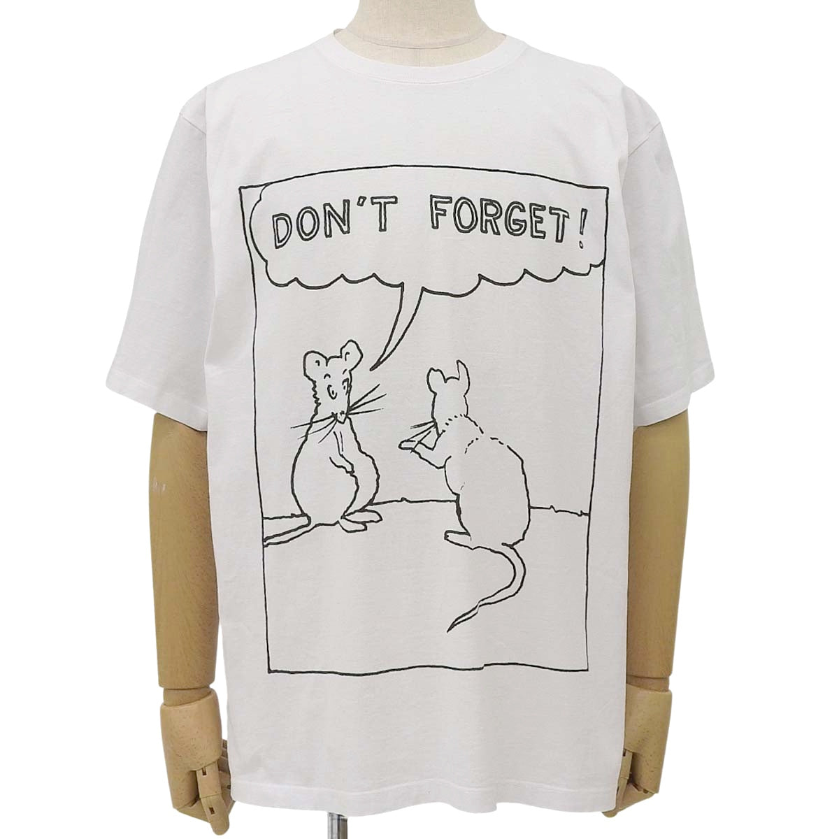 DON'T FORGET プリント Tシャツ L