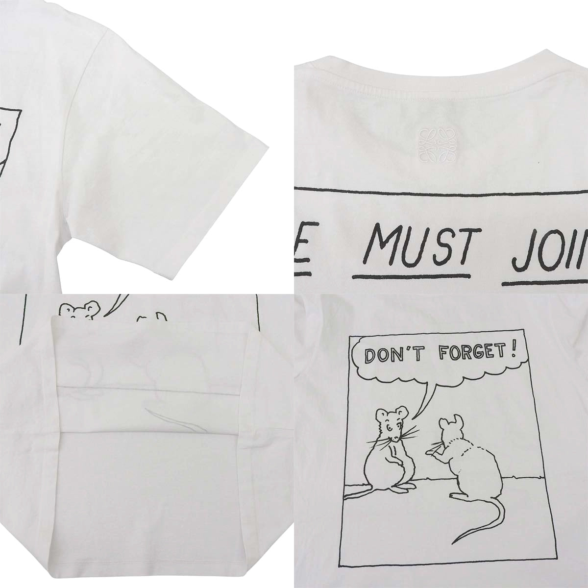 DON'T FORGET プリント Tシャツ L