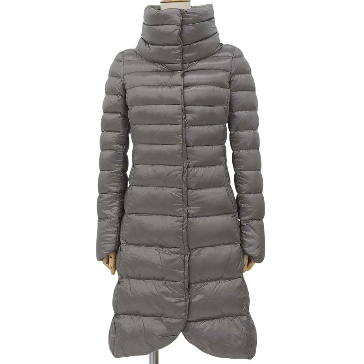 ロングダウンジャケット 38