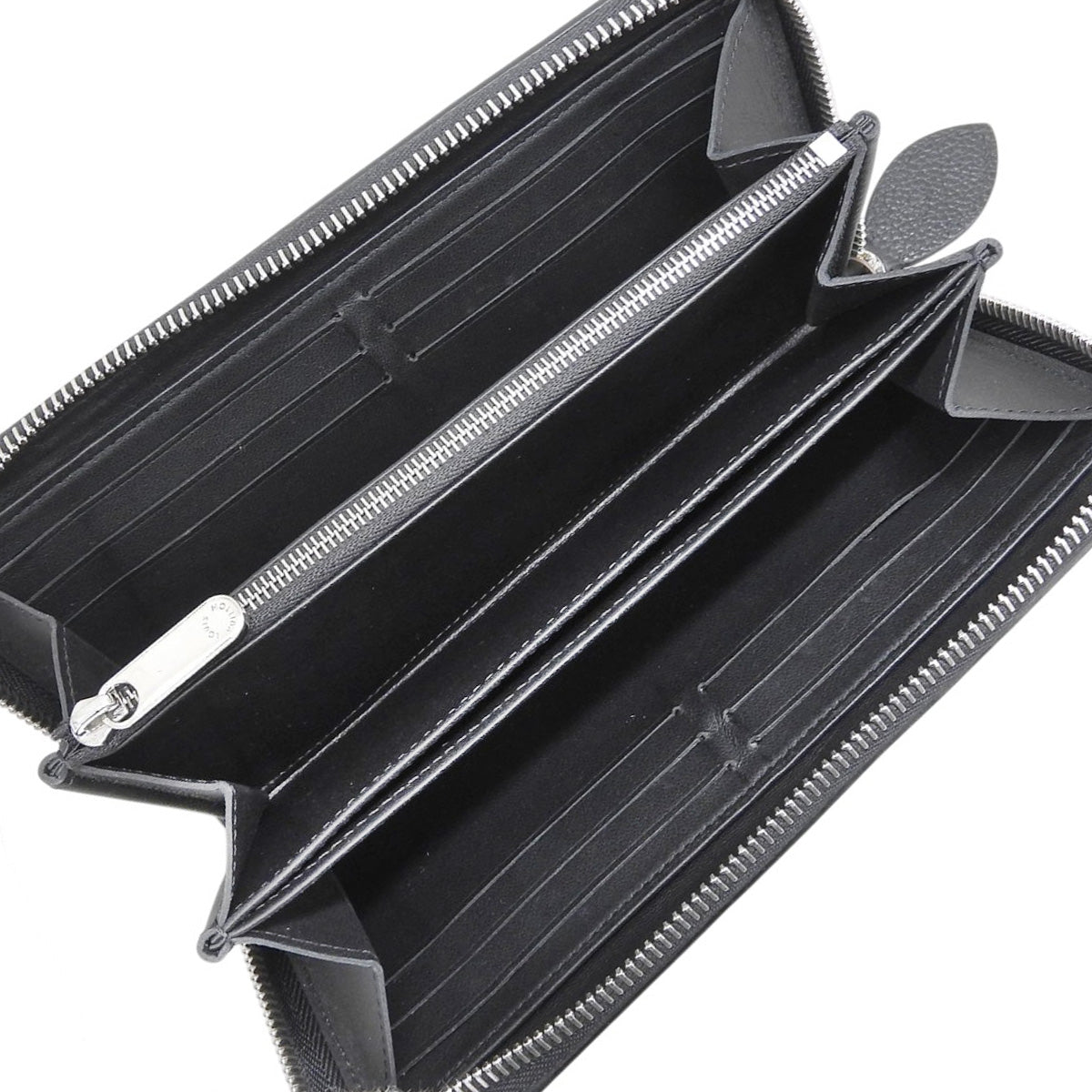 Monogram Mahina Zippy 钱包 黑色 M61867