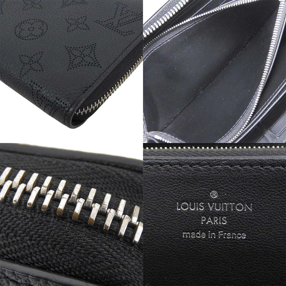 Monogram Mahina Zippy 钱包 黑色 M61867