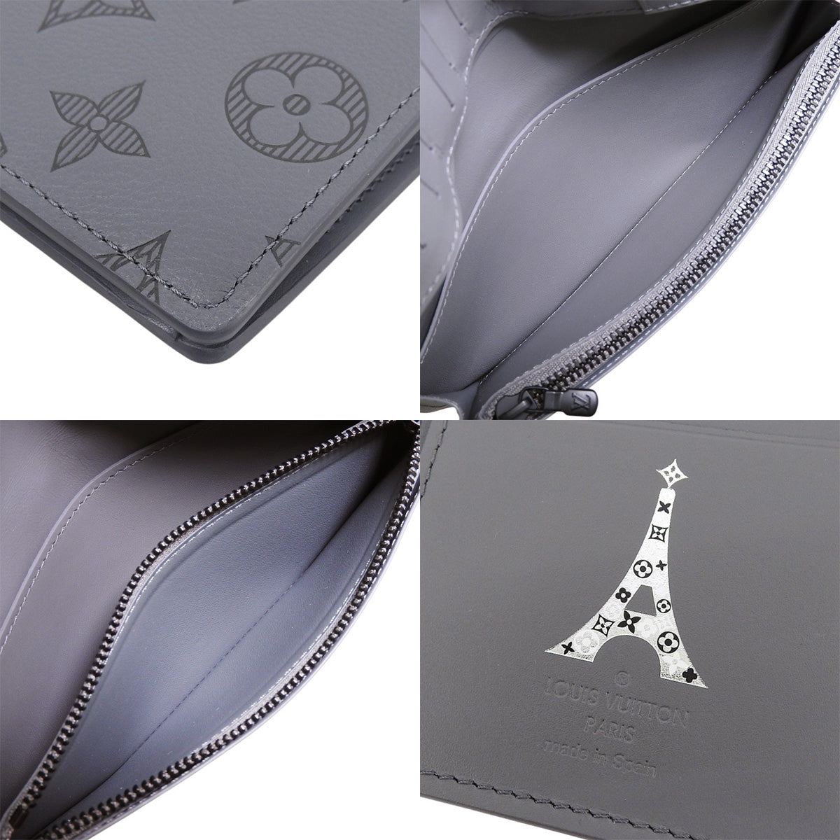 モノグラム・シャドウ ポルトフォイユ・ブラザ グレー M81335