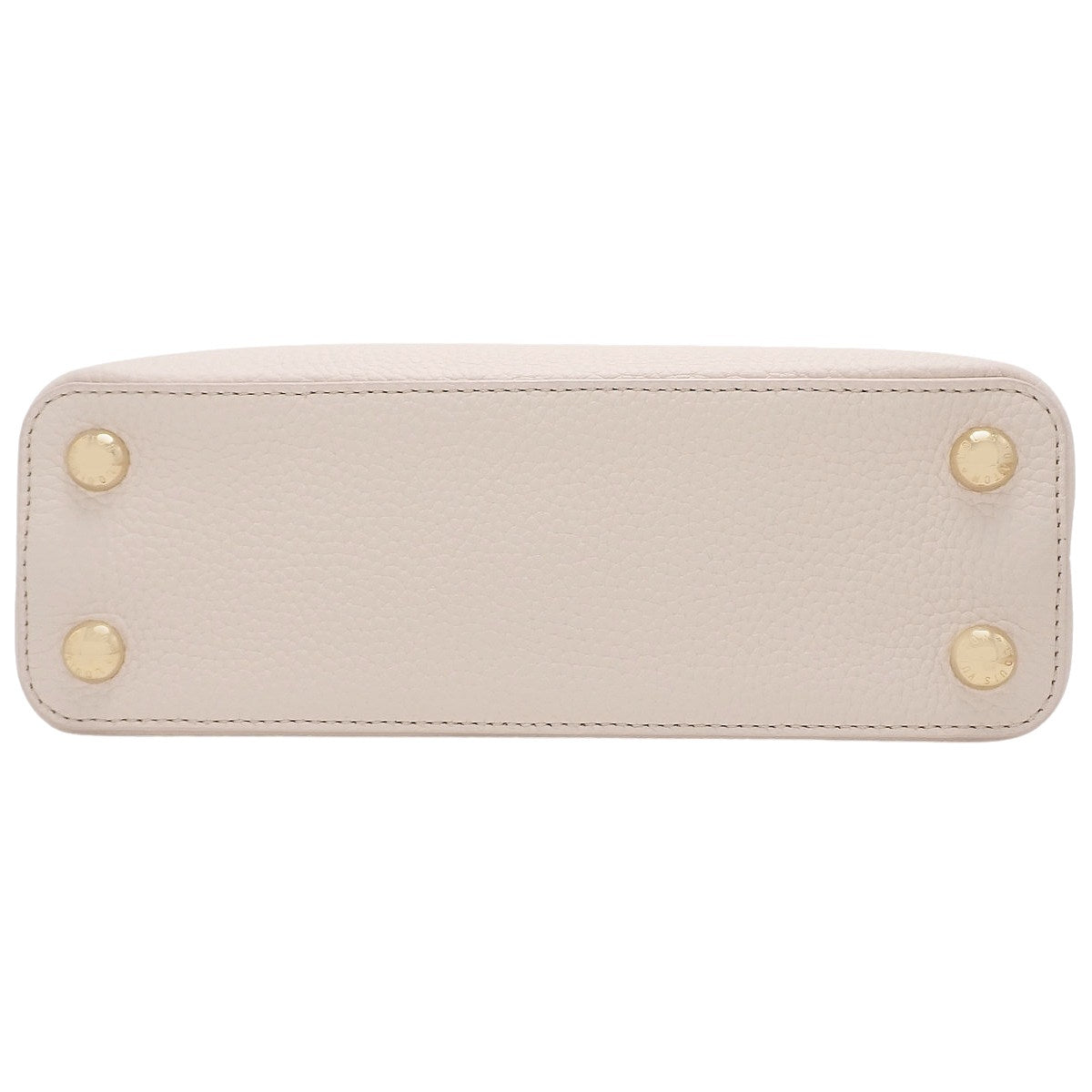 Capucines BB Taurillon Leather Cream Nacré M23331