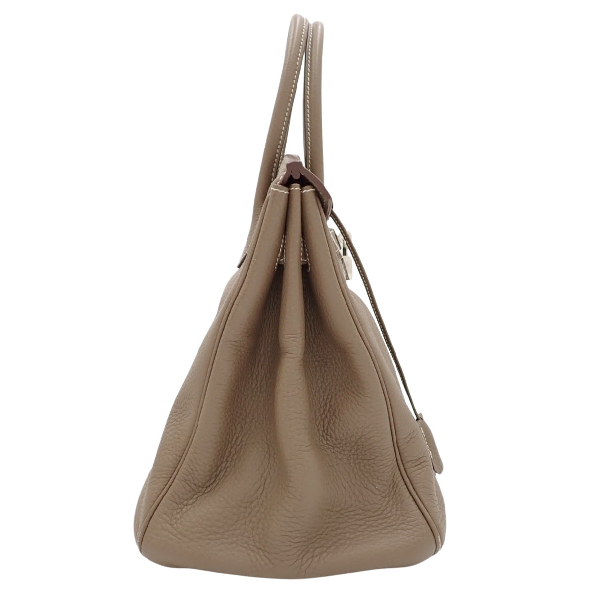 バーキン35 トリヨンクレマンス エトゥープ シルバー金具 □M刻印