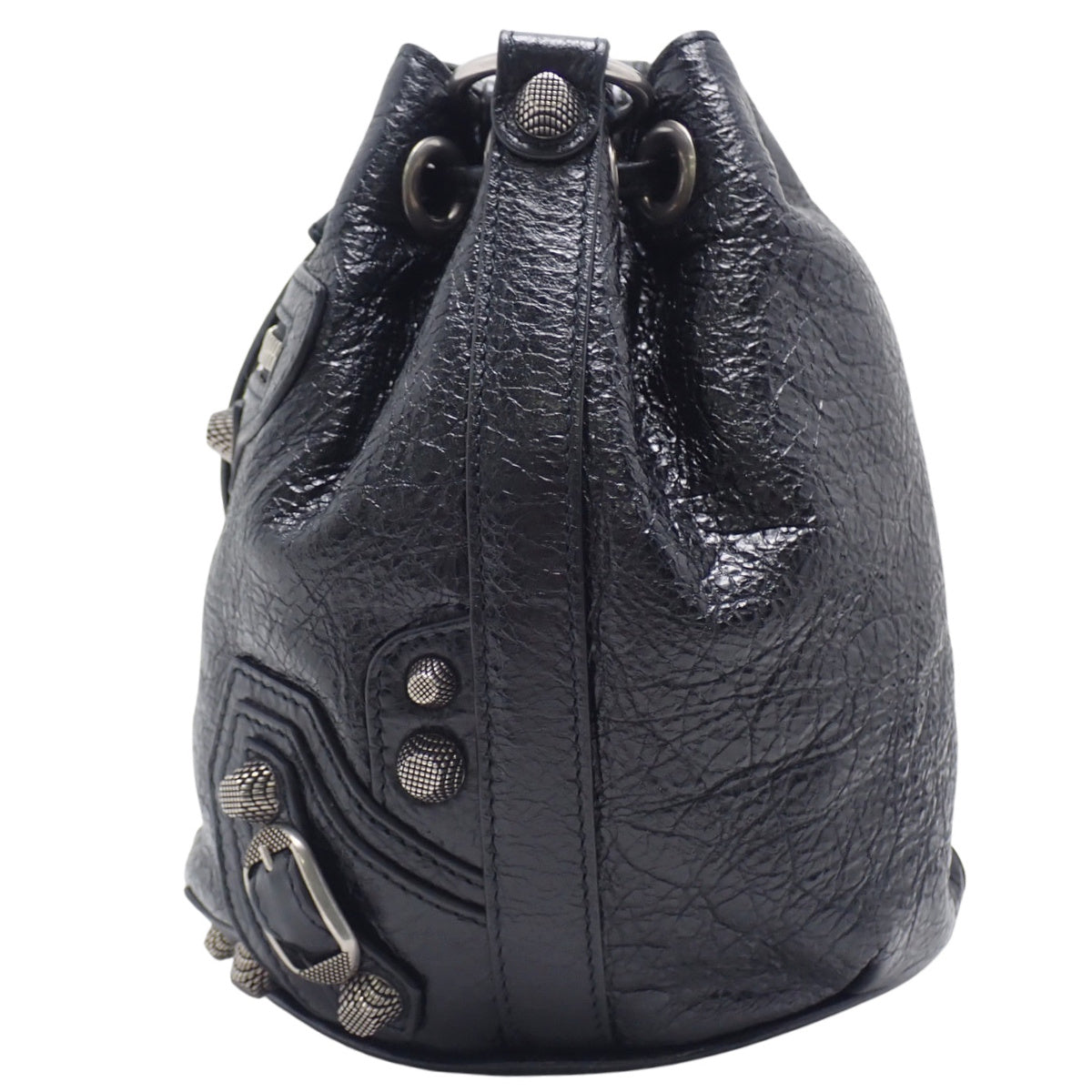 Le Cagole Leather Black 702431