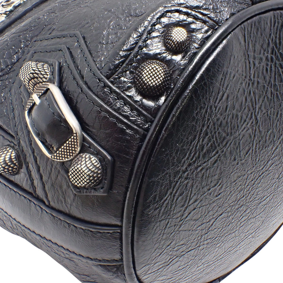 Le Cagole Leather Black 702431