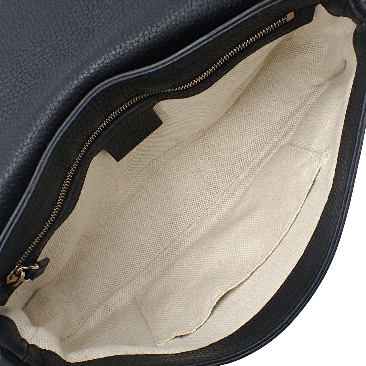 Soho 流苏链条单肩包 皮革 黑色 536224