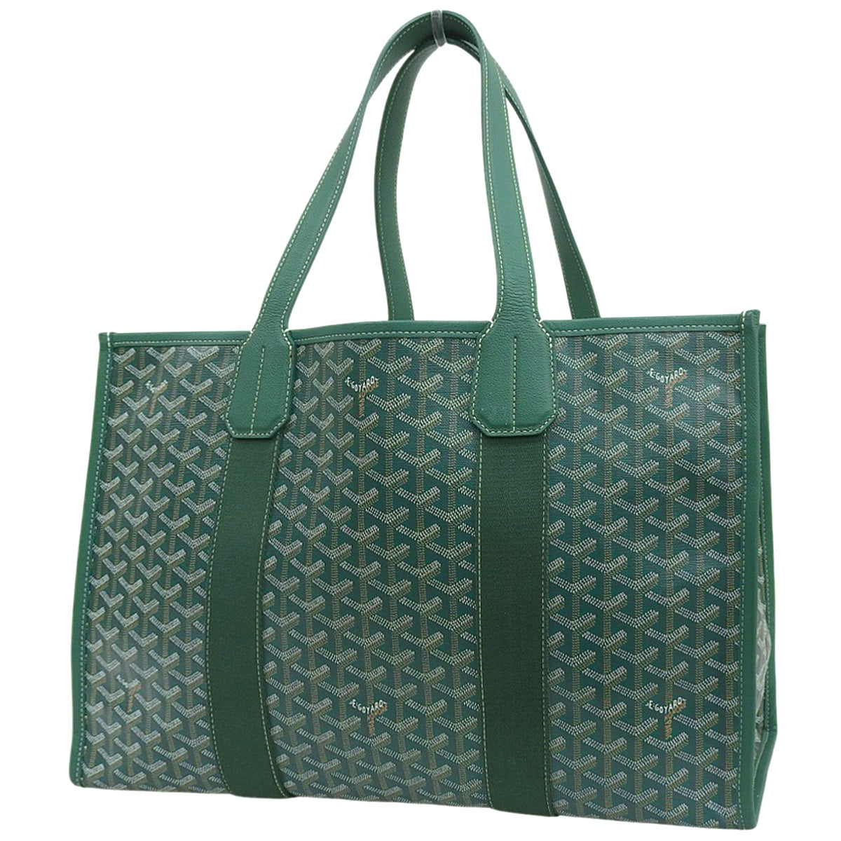 PVCコーティングキャンバス カーフ グリーン ヴィレットMM