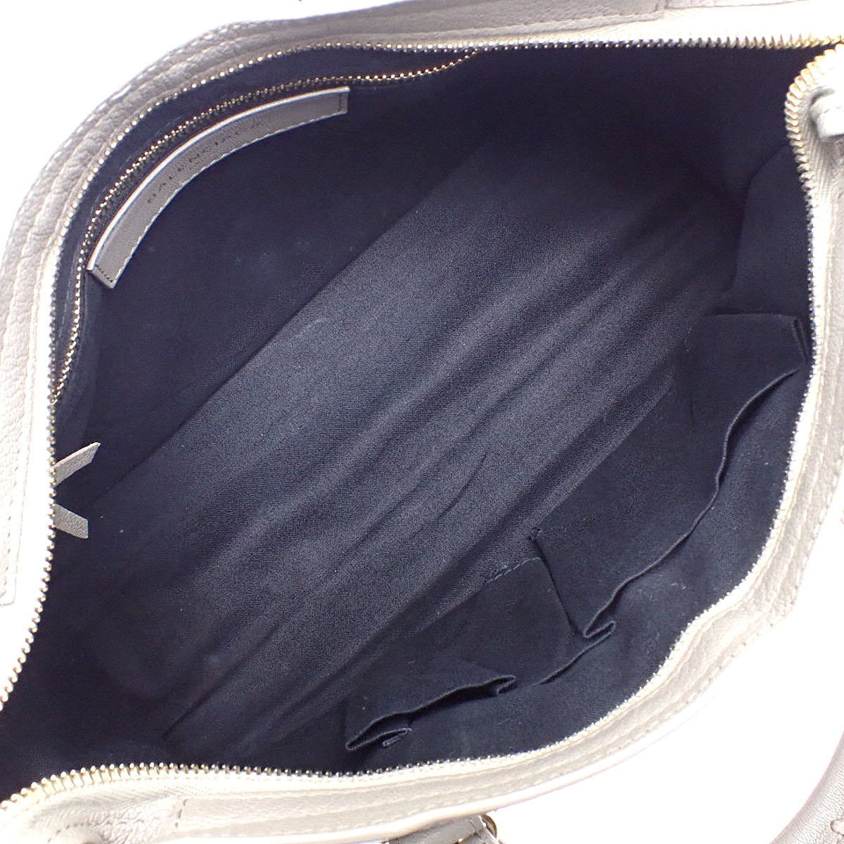 Classic Metallic Edge City S Leather Greige 432831