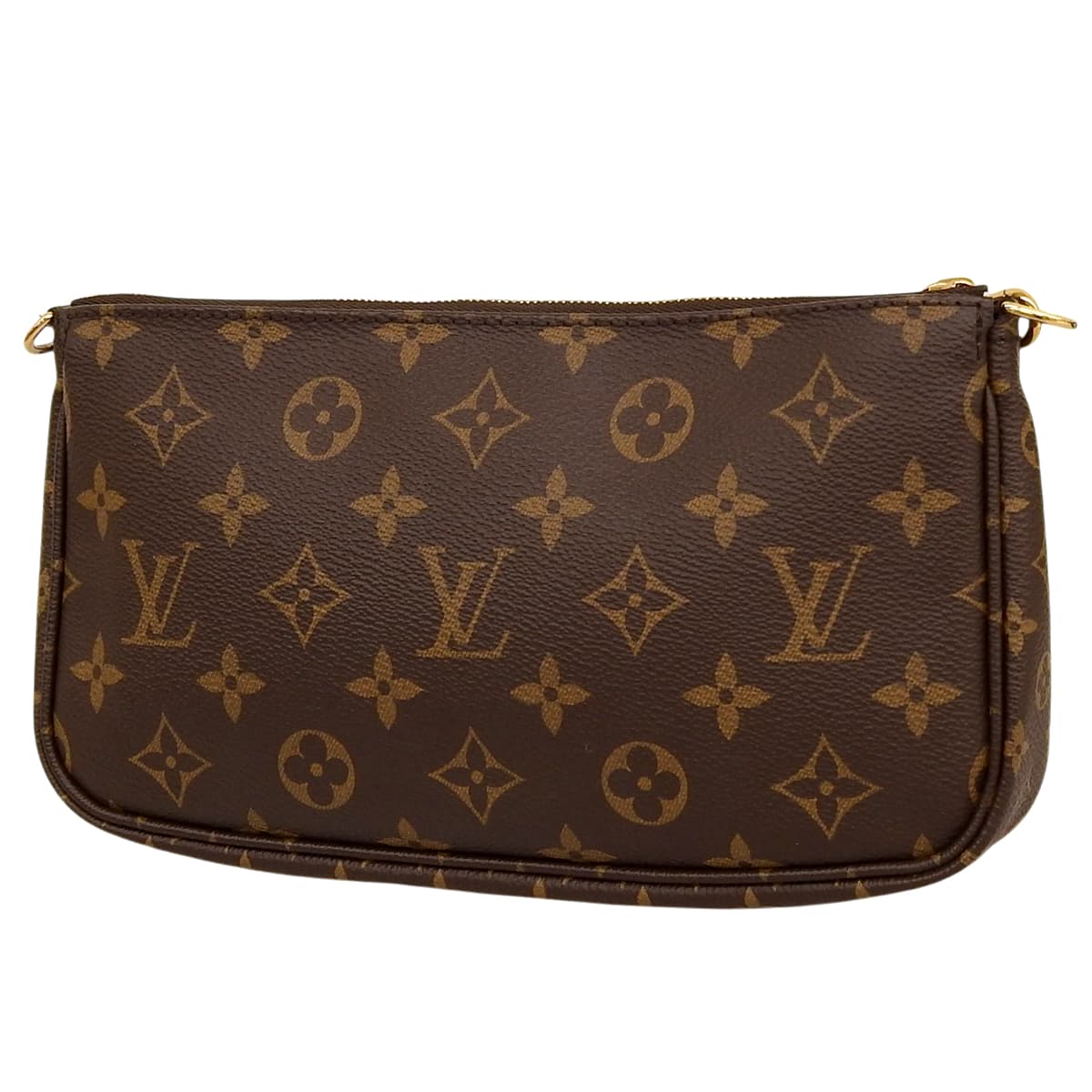 モノグラム ミュルティ･ポシェット･アクセソワール ブラウン カーキ M44813