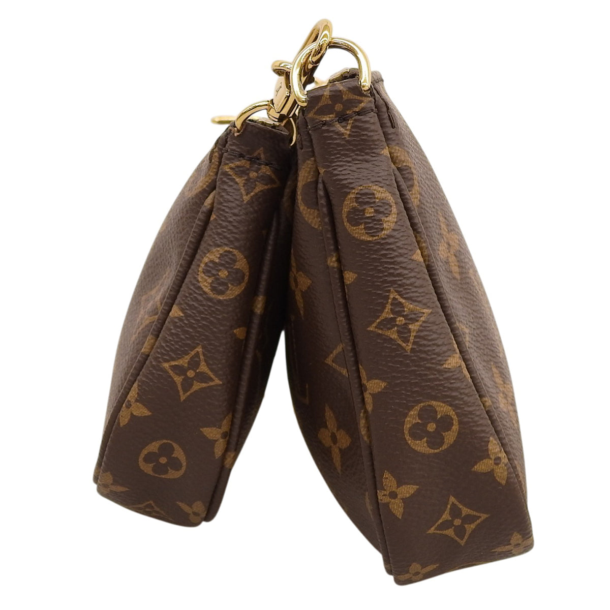 モノグラム ミュルティ･ポシェット･アクセソワール ブラウン カーキ M44813