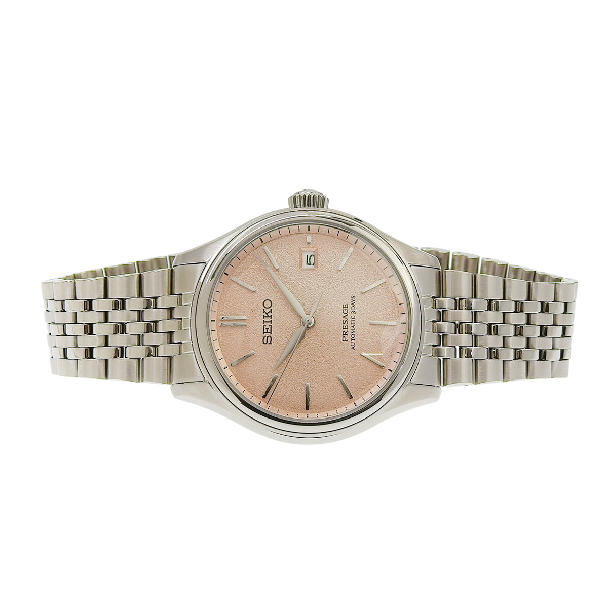 プレザージュ SARX125 SS ピンク 自動巻き メンズ