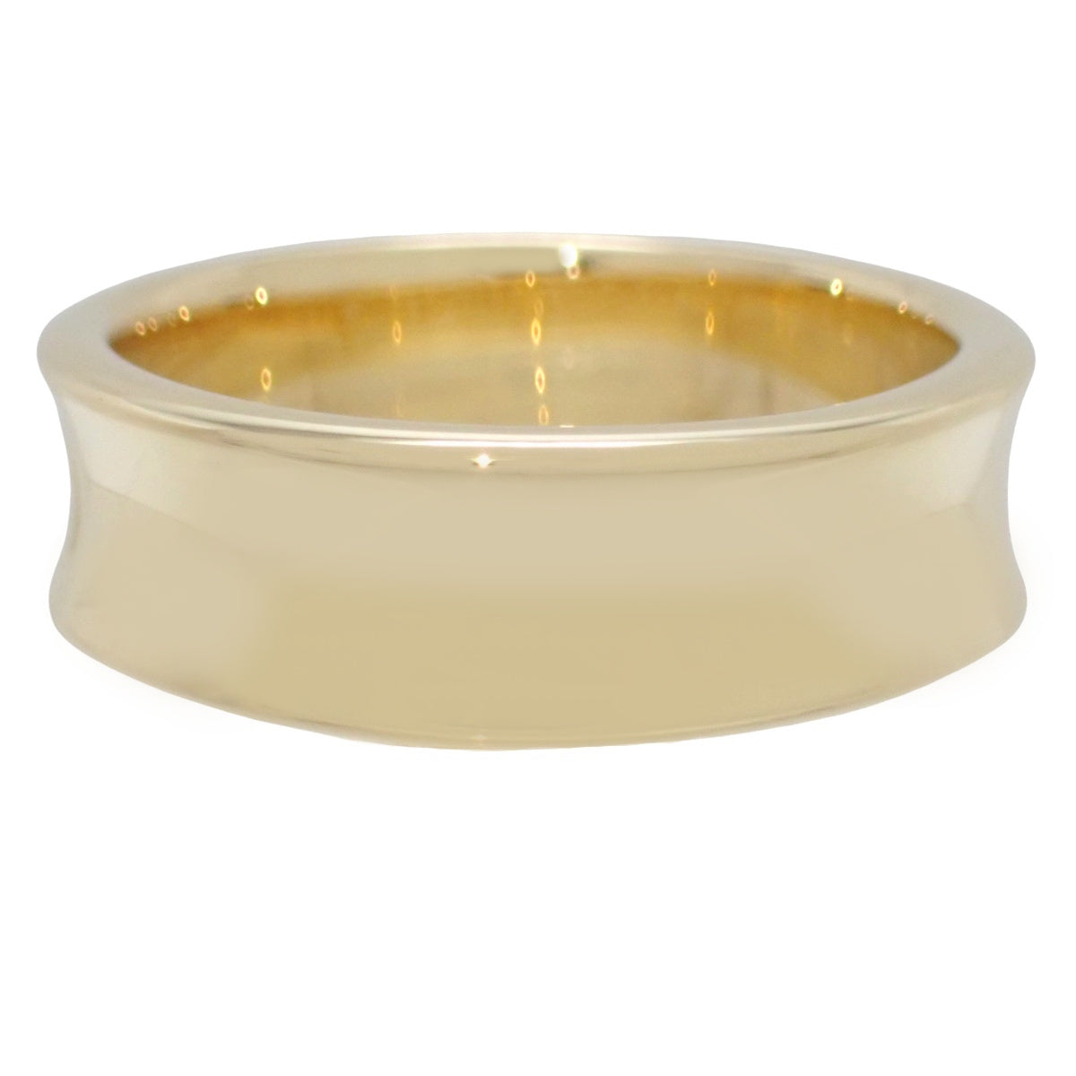 ナロー リング イエローゴールド K18YG 11.5(51.5)号 6.8g