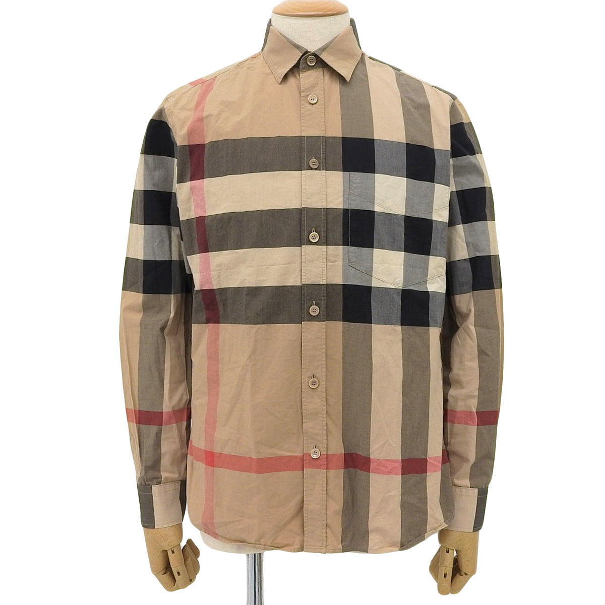 ノバチェック シャツ M