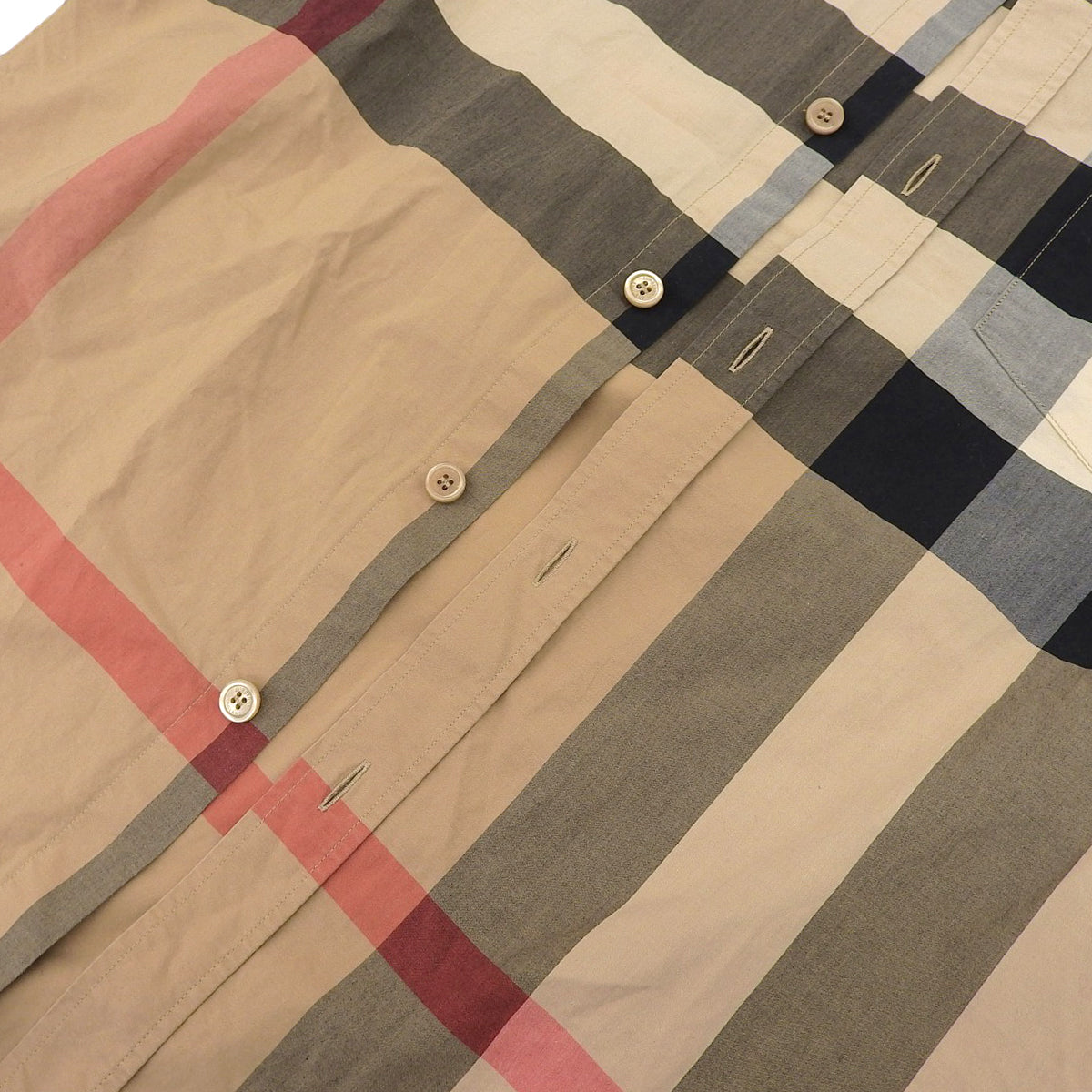 ノバチェック シャツ M