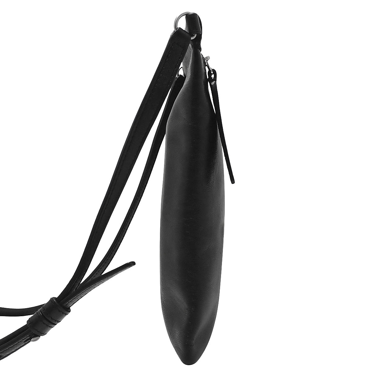 Logo Shoulder Bag Leather Black 581697