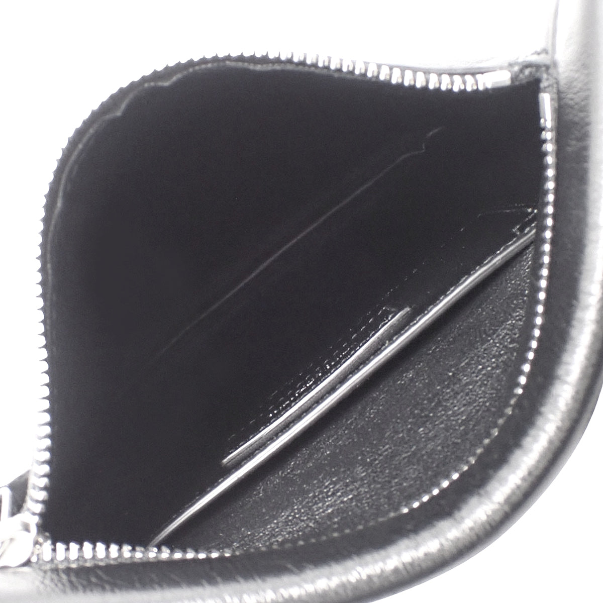 Logo Shoulder Bag Leather Black 581697