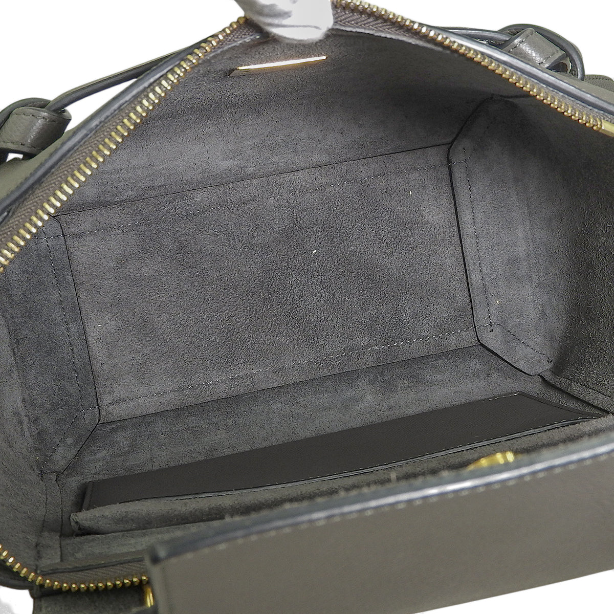 ベルトバッグ マイクロ レザー グレー 189153ZVA.10DC