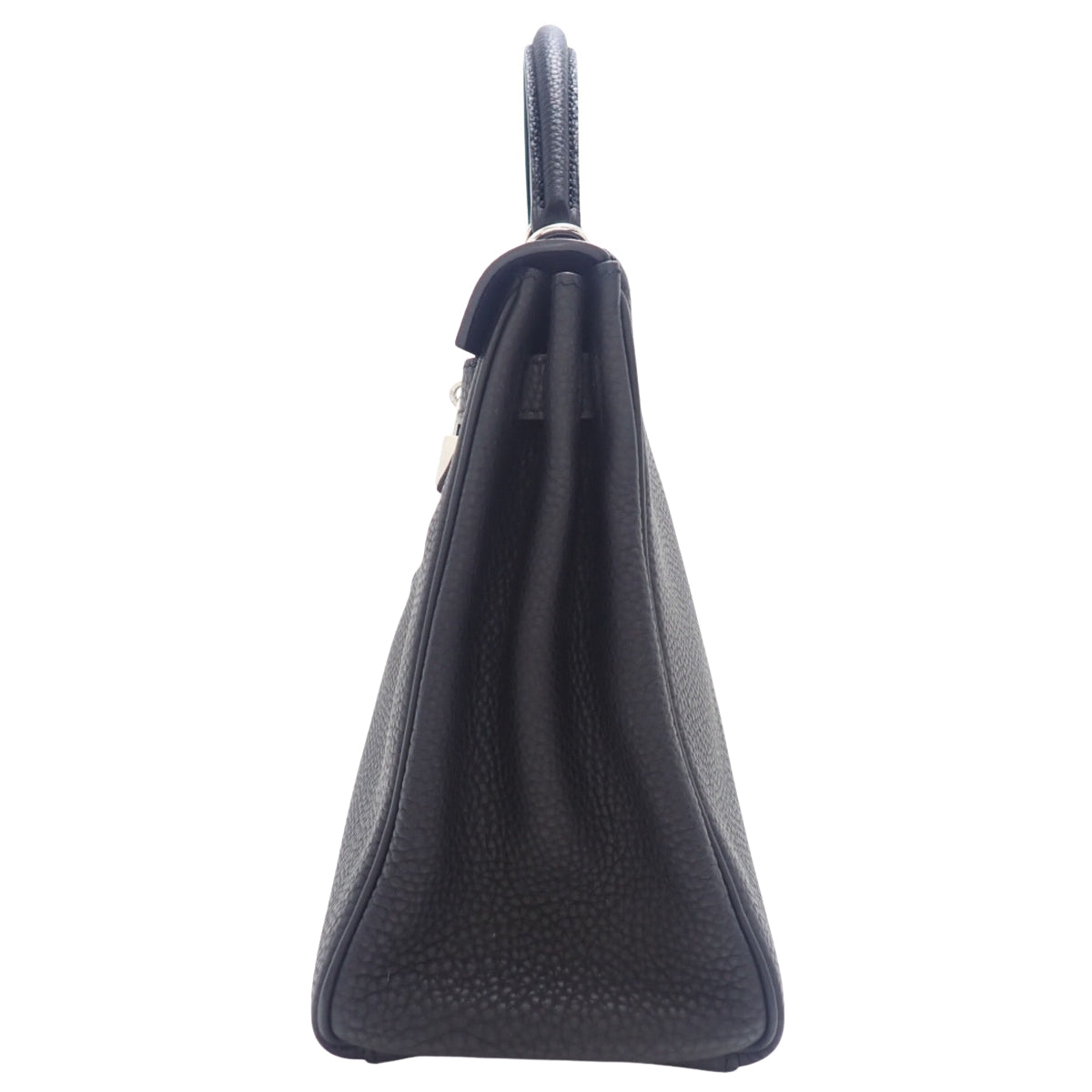 ケリー32 (内縫い) トゴ ブラック シルバー金具 □P刻印