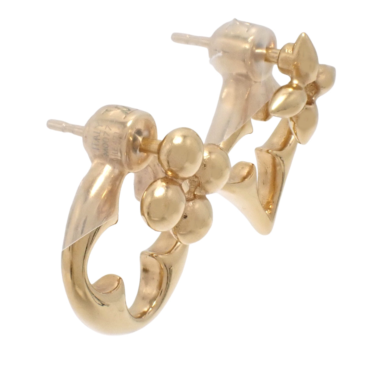 ピアス･LV フラワーグラム メタル(GP)