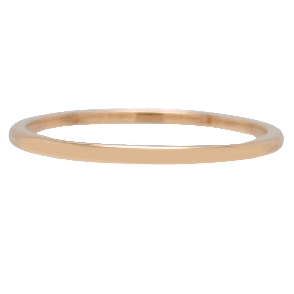 バブルガムリング ウェディング ピンクゴールド K22PG 2.3g