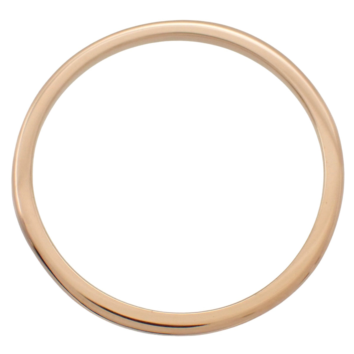 バブルガムリング ウェディング ピンクゴールド K22PG 2.3g