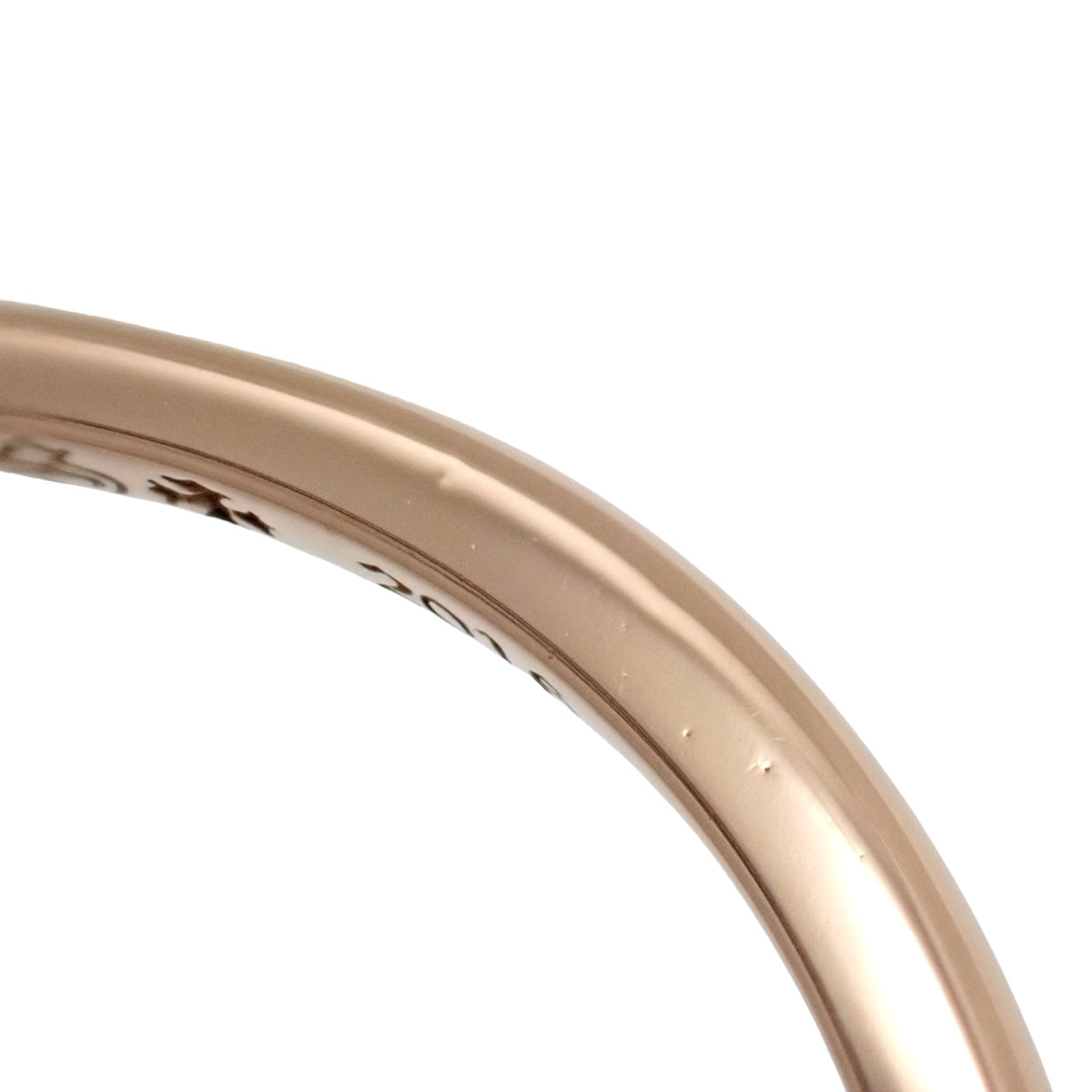 バブルガムリング ウェディング ピンクゴールド K22PG 2.3g