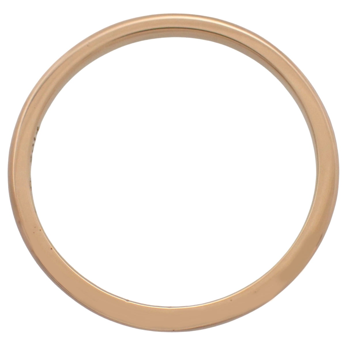 バブルガムリング ウェディング ピンクゴールド K22PG 2.2g