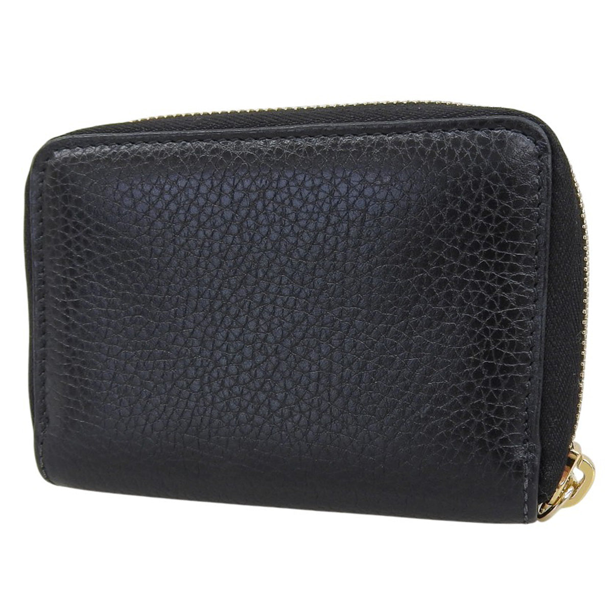 Soho 黑色真皮零钱包 598209